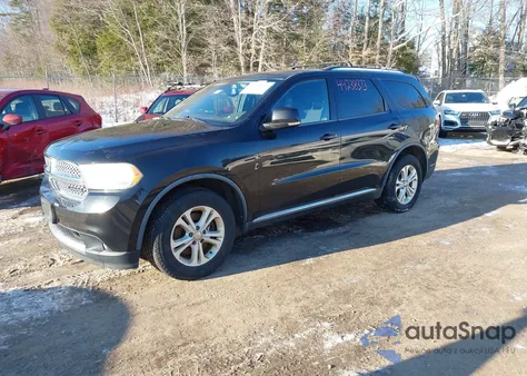 2012 Dodge Durango Crew from USA, damaged, VIN 1C4SDJDT9CC122270